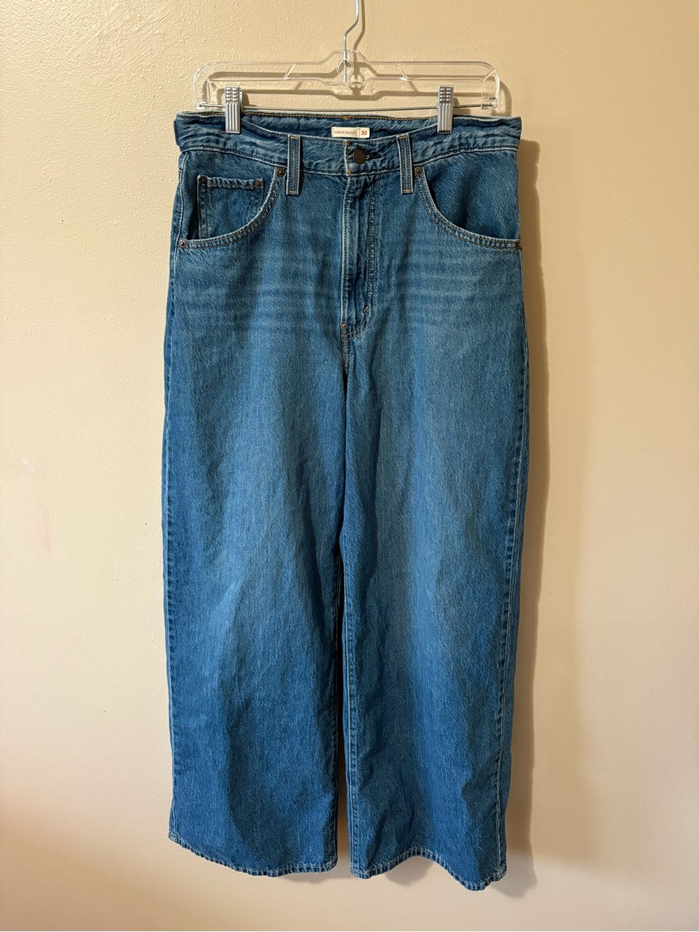 Levi Cinch Baggy Jeans Womens size 30 100% cotton